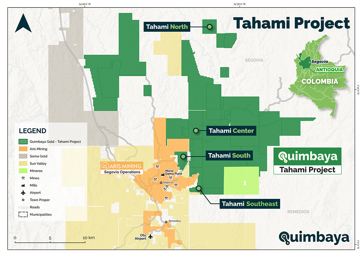 Quimbaya Gold - Tahami Layout