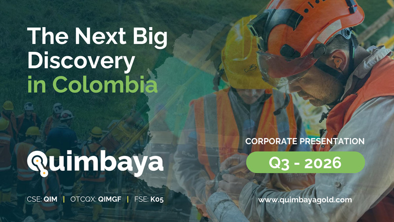 Quimbaya Gold Corporate Presentation